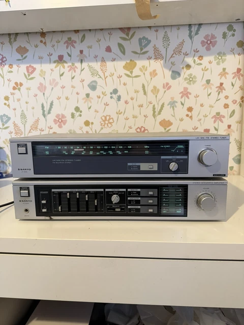 Ampli Sanyo JA2003 Révisé - Son Clair Et Puissant - Vintage Hi-fi