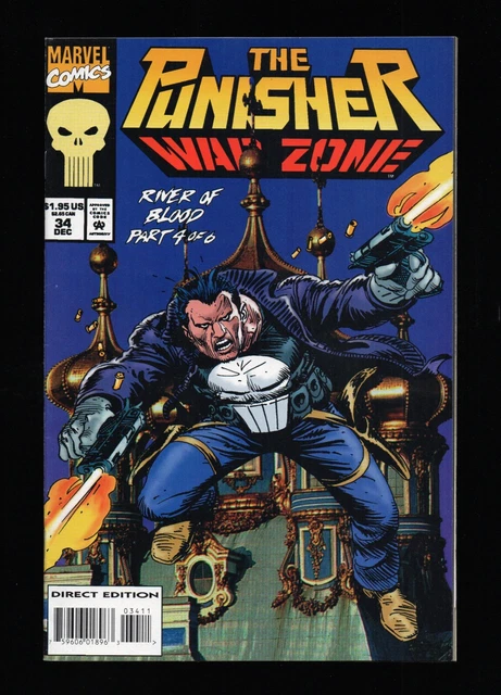 Punisher War Zone #34 (1994) Marvel Comics $4.99 UNLIMITED COMBINED SHIPPING