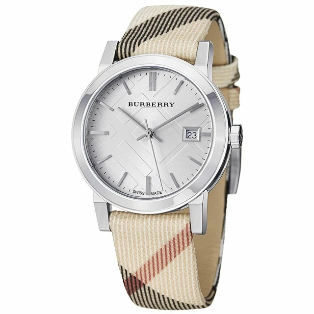 NEW Burberry BU9113 Large Nova Check Strap 35mm Unisex Watch- USA SELLER NEW Burberry BU9113 Large Nova Check Strap 35mm Unisex Watch- USA SELLER