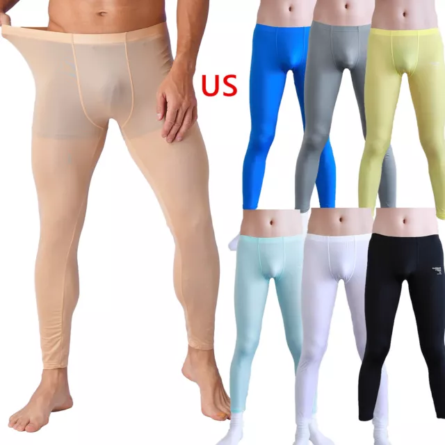 Pantalones de compresión térmica para hombre de EE. UU. Atléticos deportes base capa para correr gimnasio Calzas