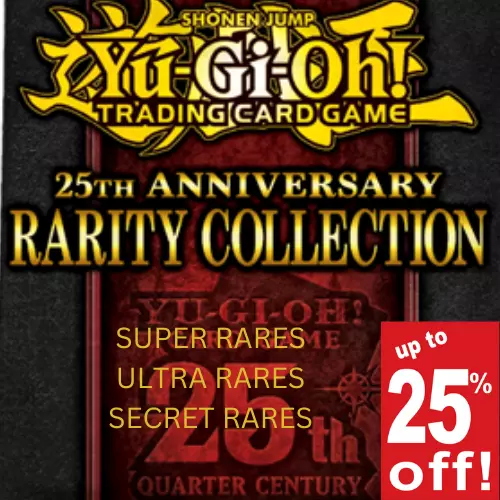 YuGiOh 25th Anniversary Rarity Collection Singles RA01-EN 1st Edition