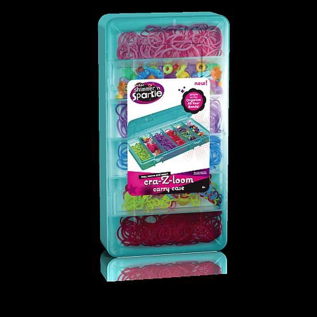 Cra-Z-Loom Carry Case +1800 Bands (Colors/Styles vary) - CRA-Z-ART