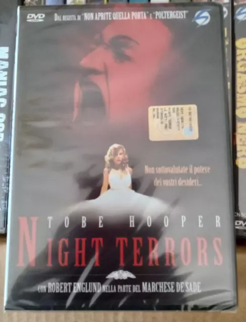 NIGHT TERRORS DVD Nuovo Tobe Hooper Robert Englund Nightmare horror 1993