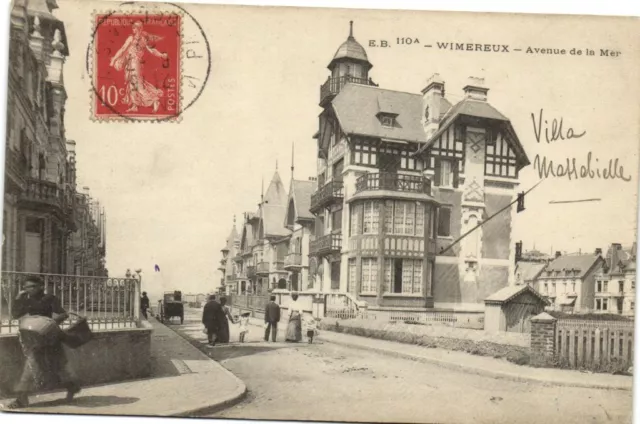 CPA WIMEREUX - Avenue de la Mer (172444)