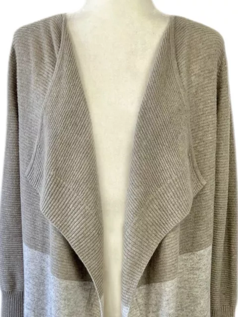 ATHLETA WOMENS 100% Cashmere Duster Cardigan Sweater Open Front Size XS ...