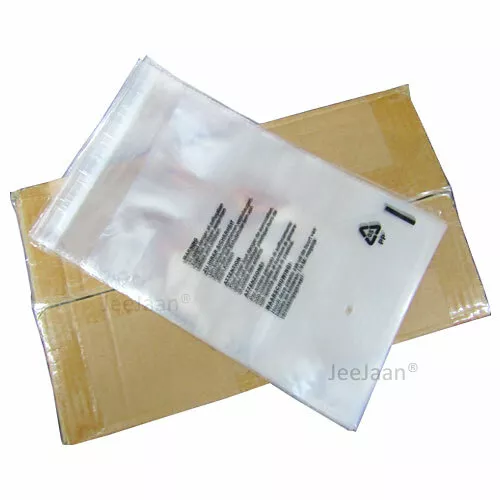 Clear Garment Bags Packing Shipping Cellophane Self Seal Cello Plastic All Sizes