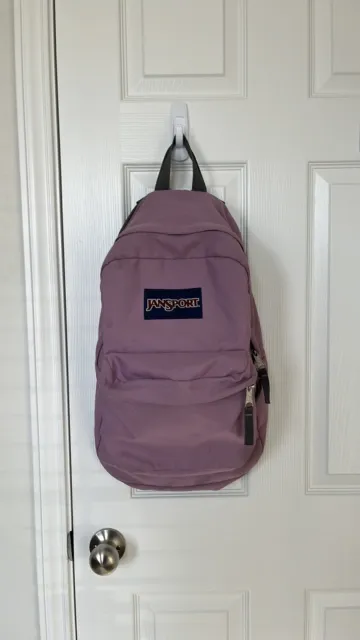 Jansport Superbreak Backpack-Lavender Pre-owned