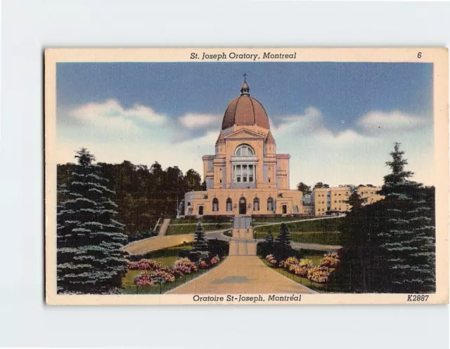 Postcard Saint Joseph Oratory Montreal Quebec Canada