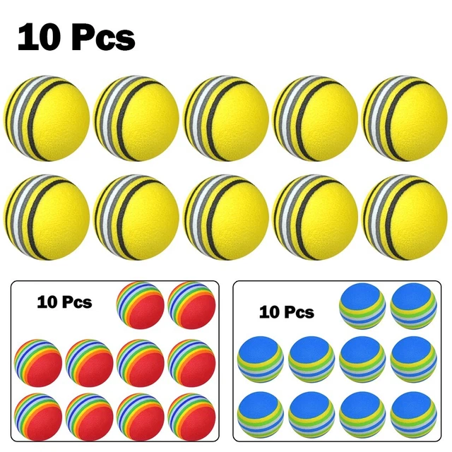 Léger Golf Balles Éponge 42mm Mousse Eva Intérieur D'Entraînement