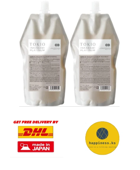 Recharge Shampooing & Après-shampoing Tokyo IE Inkarami Premium - 700ml - Sans Alcool - Japon