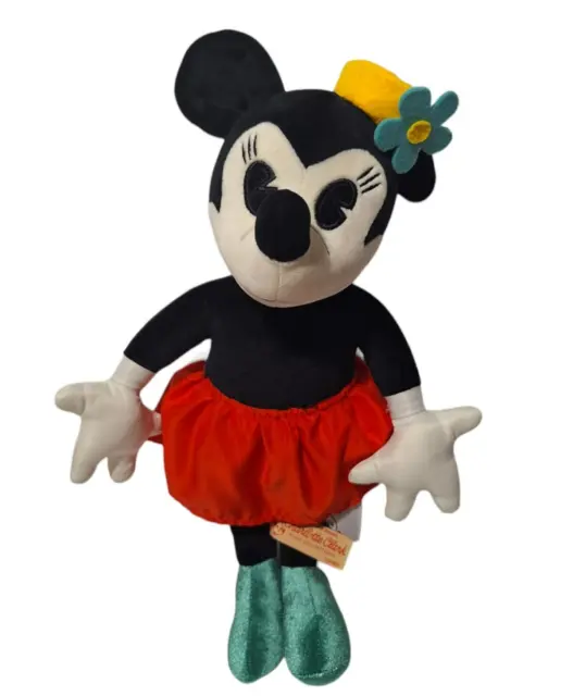 Disney Collectible Charlotte Clark 13” Plush Mickey And Minnie Mouse