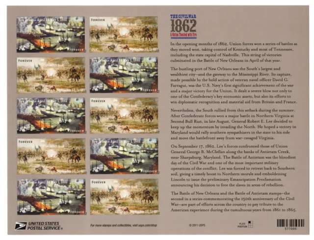 Briefmarken USA Mi.Nr.4840-4841 Folienblatt postfrisch (161)