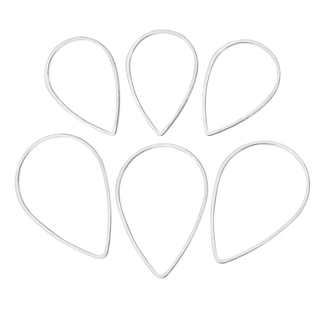 60 Pcs K Gold Runde Ohrringe Anhänger Charms Mit Offener Lünette