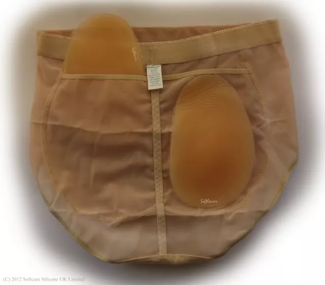 Women Sexy Silicone Padded Panties Shapewear Bum Butt Hip