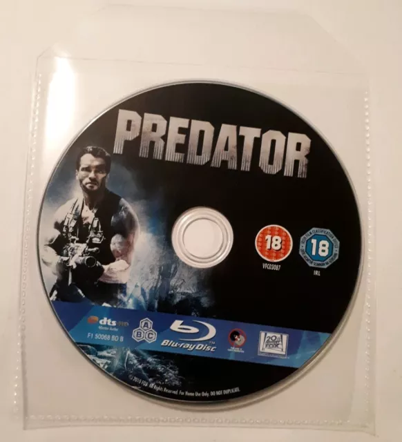 Predator (Blu-ray, Disc only) Brand new. Arnold Schwarzenegger.