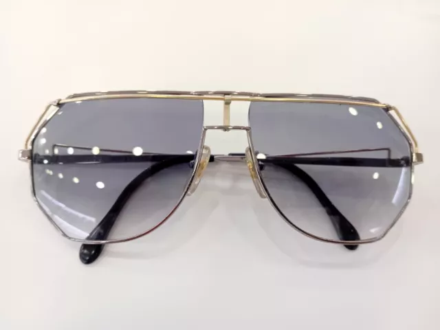 Giovani Favetto Sunglasses Vintage Occhiali Cazal Silver And Gold