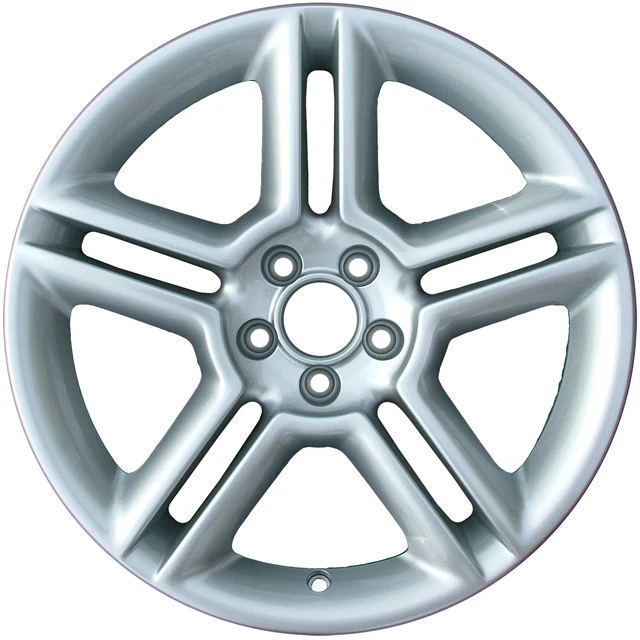 17x7 5 Double Spoke Refurbished Aluminum Wheel Painted Silver 560-69803