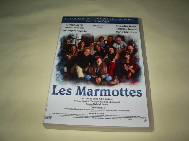 Dvd Les Marmottes Gerard Lanvin Andre Dussolier Marie Trintignant Anglade