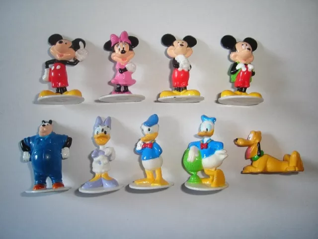 Disney Mickey Mouse & Friends Clubhouse Figurines Set Zaini - Figures Miniatures