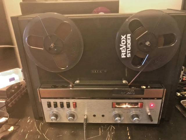 Magnétophone à Bandes Revox A77 2 Pistes, Bon état, Son Vintage