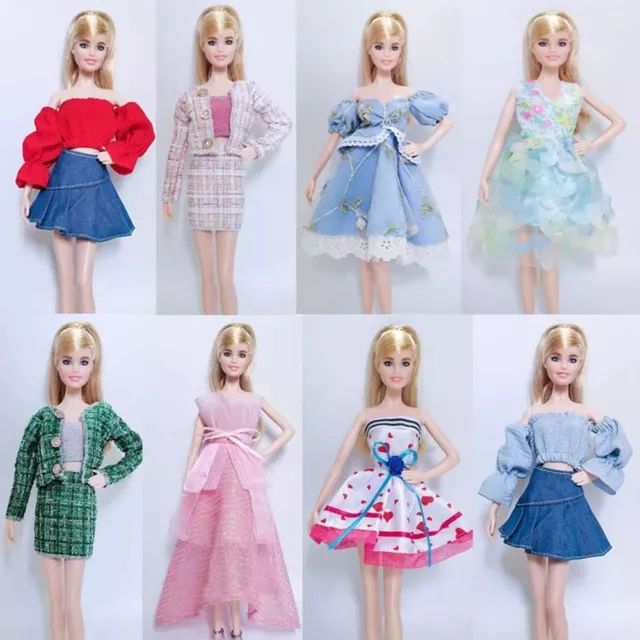 Dolls DIY Accessories 11.5" Fashion Dresses  30cm Doll/1/6 BJD Dolls