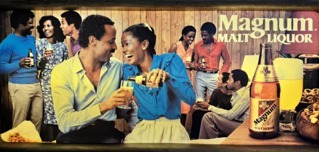 1981 Magnum Malt Liquor Lighted Sign. Miller Brewing Company 3