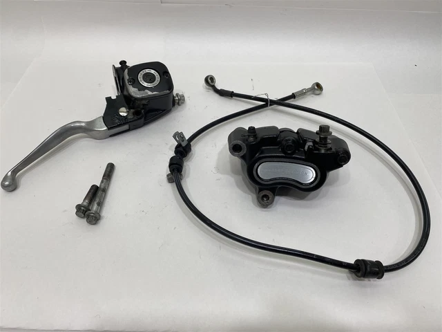 Harley-Davidson 08 FLSTF Fatboy Front Brake Assembly Calipers Master Cylinder