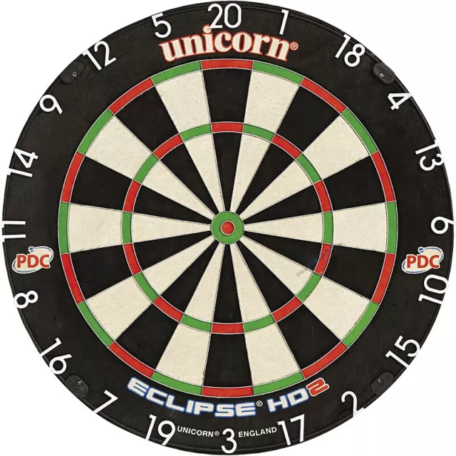 Unicorn Bristle Board Eclipse HD2 Pro TV Edition Dartscheibe Dartboard NEU