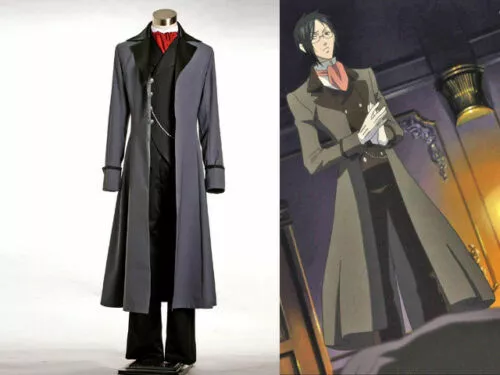 Black Butler/Kuroshitsuji Cosplay Sebastian Michaelis Tutor Full set of