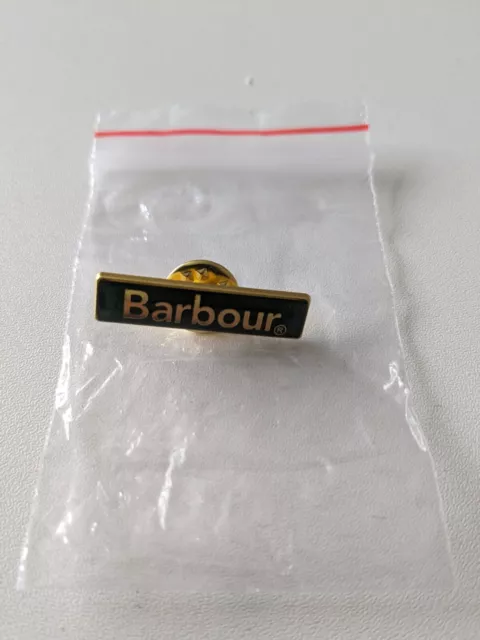 barbour badge pin