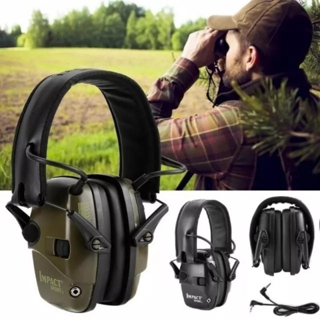 Electronic Ear Defenders Howard Leight Impact Sport Shooting Earmuffs-Protection