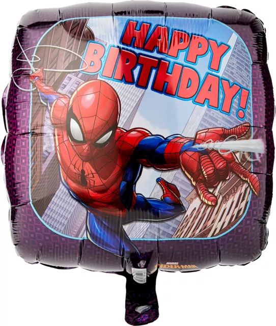 Amscan 3466401 Sd-Sq:Spider-Man Happy B-Day