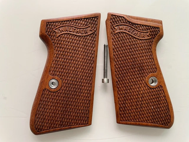 Walther PPK Brown/Black Thick Lip Finger Extension Magazine - ZM Style WW2 German