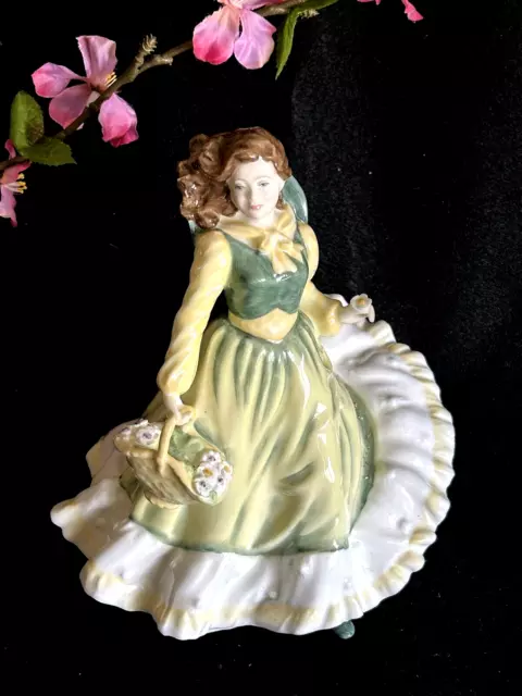 Figurine: Royal Doulton - “April” HN 3693 beautiful RARE FIND !!