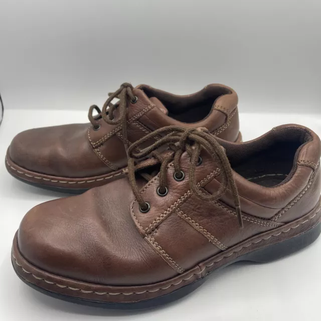 Hush Puppies Mens Shoes Dakota Brown 7 UK US 8 EU 41 Lace Up Leather Excellent