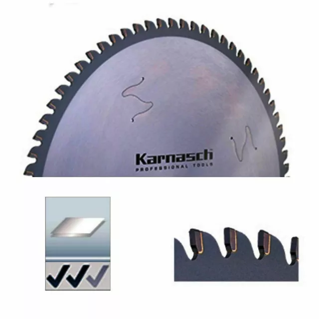 HM Blatt Kreissägeblatt Ø=136-500mm Karnasch Dry-Cutter Baustahl Alu Kunststoff