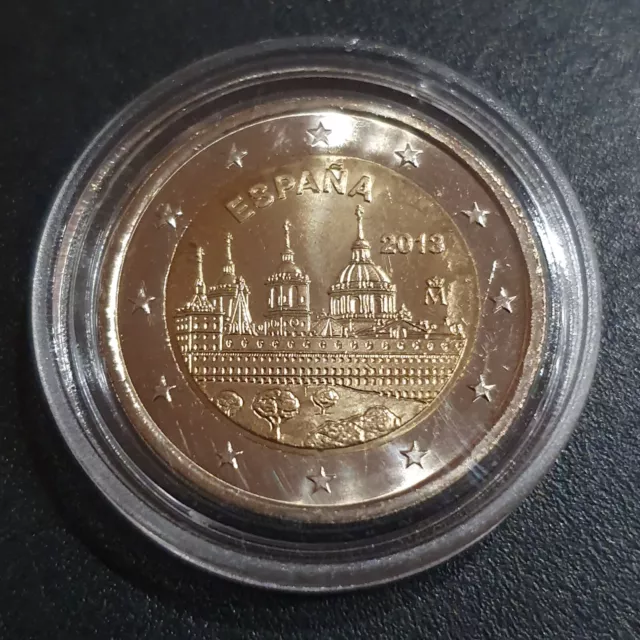 Spanien 2 Euro Gedenkmünze 2013 "El Escorial" unzirkuliert UNC