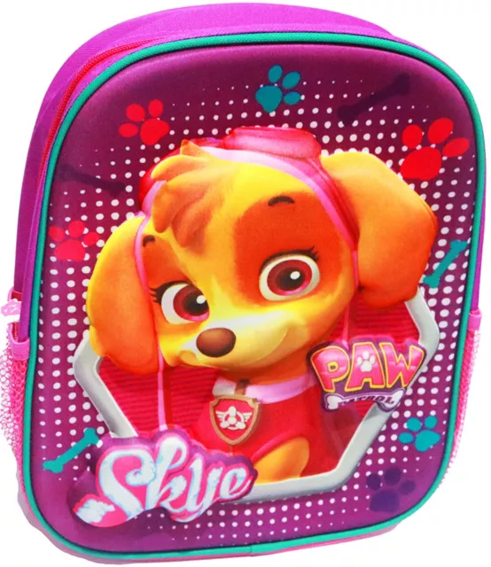 New Kids 3D Small Backpack School Bag Preschool Paw Patrol Girls Daycare Gift