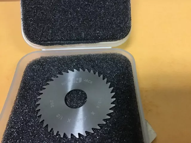 New RobbJack C17-0400-16-36 Carbide 0.040" Slotting Saw, 1 3/4" Diameter