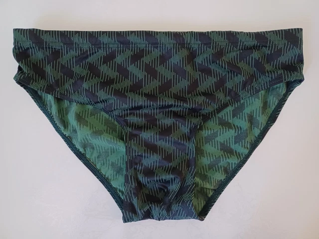 Slip De Bain Homme Taille 3 Couleur Vert - Neuf Sans étiquettes, Polyamide, Basique