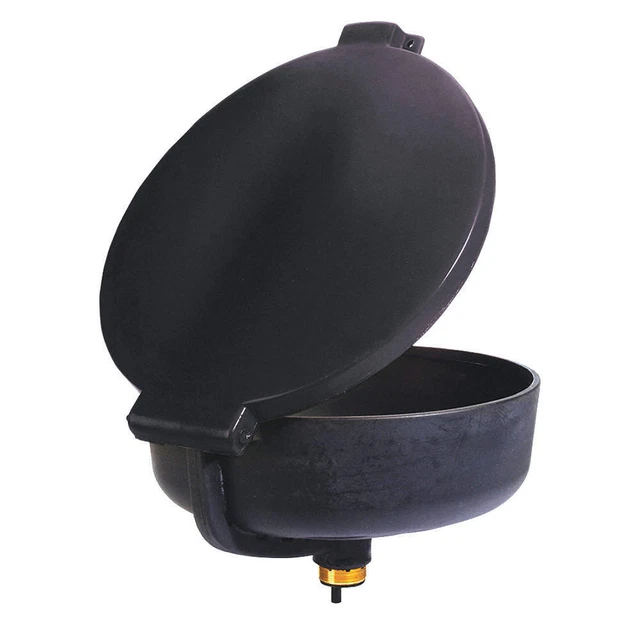 PIG DRM138-BK Drum Funnel,Black,Polyethylene,NPT