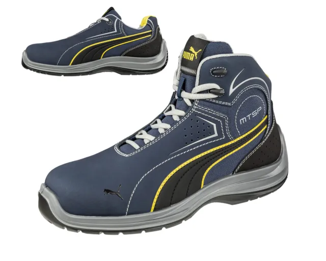 PUMA SAFETY Touring Blue UVP: 115€ SB Sicherheitsschuhe Arbeitsschuhe Unisex Neu