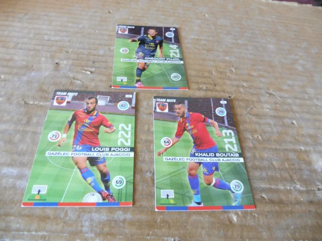 Carte Foot PANINI FC 2022-23 N°3 - Qazim Laci (AC Ajaccio) - Quasi Neuve