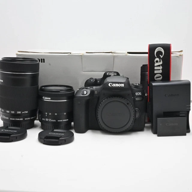 CANON EOS 9000D Double Zoom Kit 21shots EF-S18-55mm EF-S55