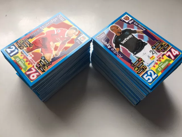 Match Attax 17 18 Wählen Sie Ihr TEAM, STAR SPIELER WAPPEN KAUFEN 3 ERHALTEN 7 KOSTENLOS #1 - 180