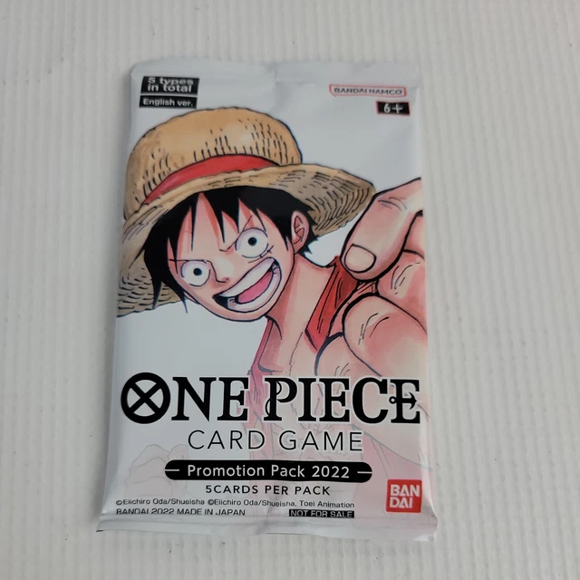 ONE PIECE CARD Game Promotion Pack 2022 Exclusive New/Sealed Anime Expo Gen Con EUR 33,89