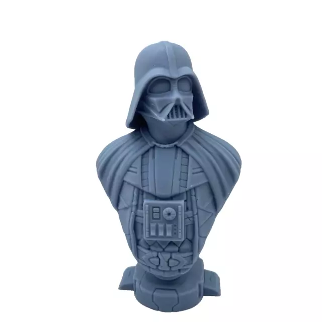 Star Wars Darth Vader 3D Printed Resin Unpainted Grey Bust Action Figure 12.5 cm