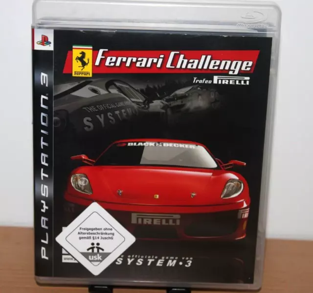 Ferrari Challenge - Trofeo Pirelli - PlayStation 3 Spiel / PS3 Rennspiel / 2007✅