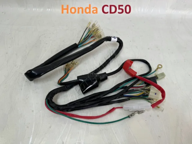 Honda CD50 Main Engine Wiring Harness. CD65 CD70 CD90 CL50 CL70 CL90 Wire Loom.