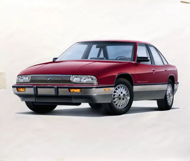 Vintage Automotive Advertising Airbrushed  Buick Regal Gran Sport Illustration.